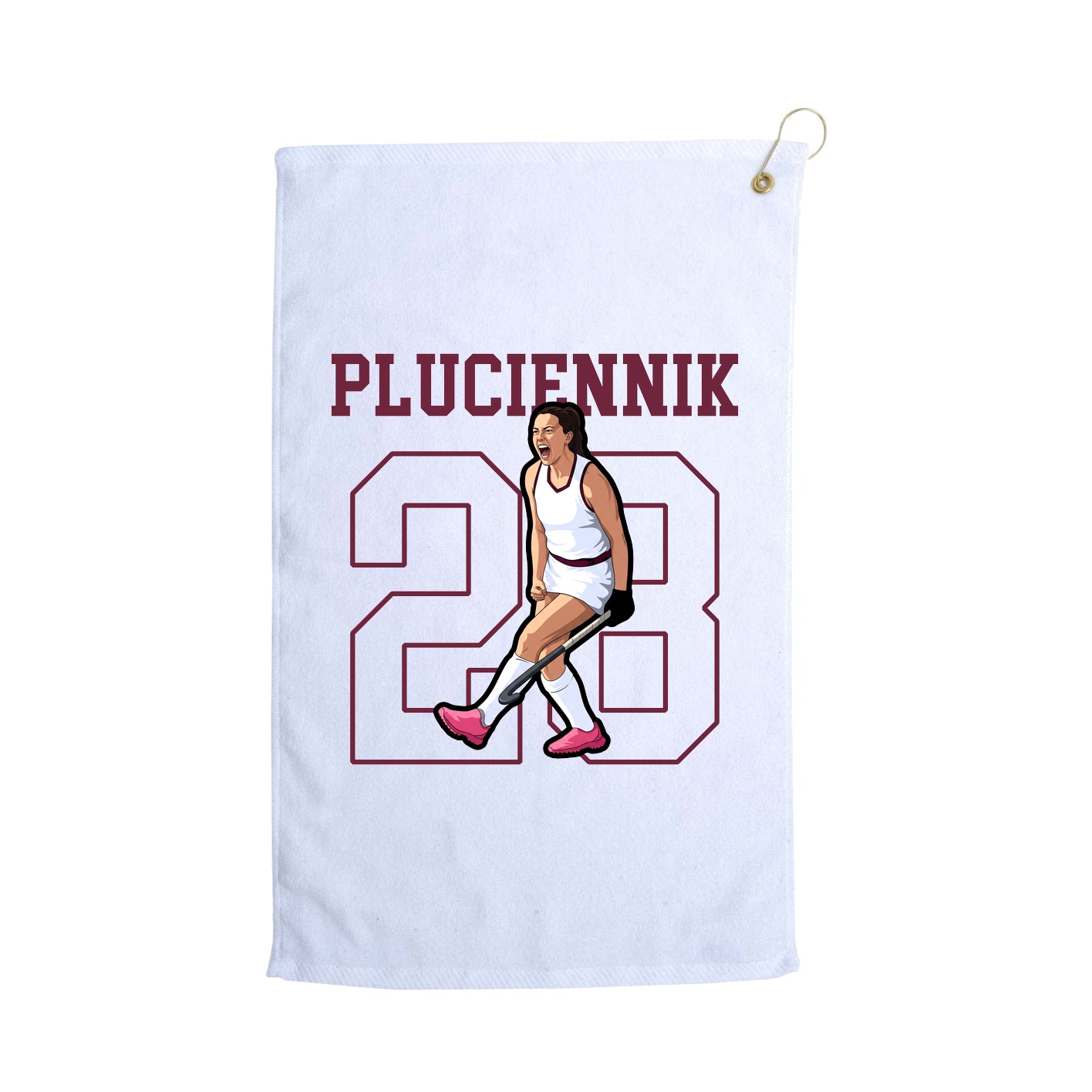 Golf Towel — Shirsey in White