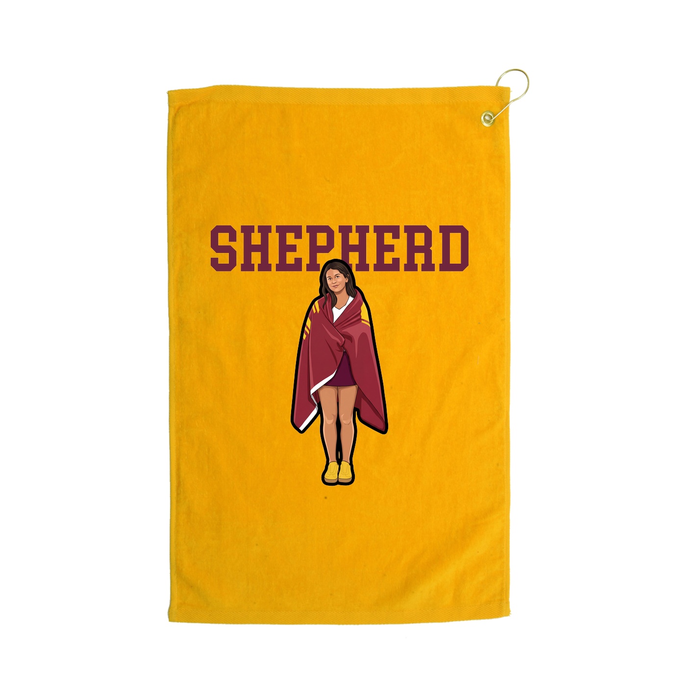 Terry Velour Golf Towel