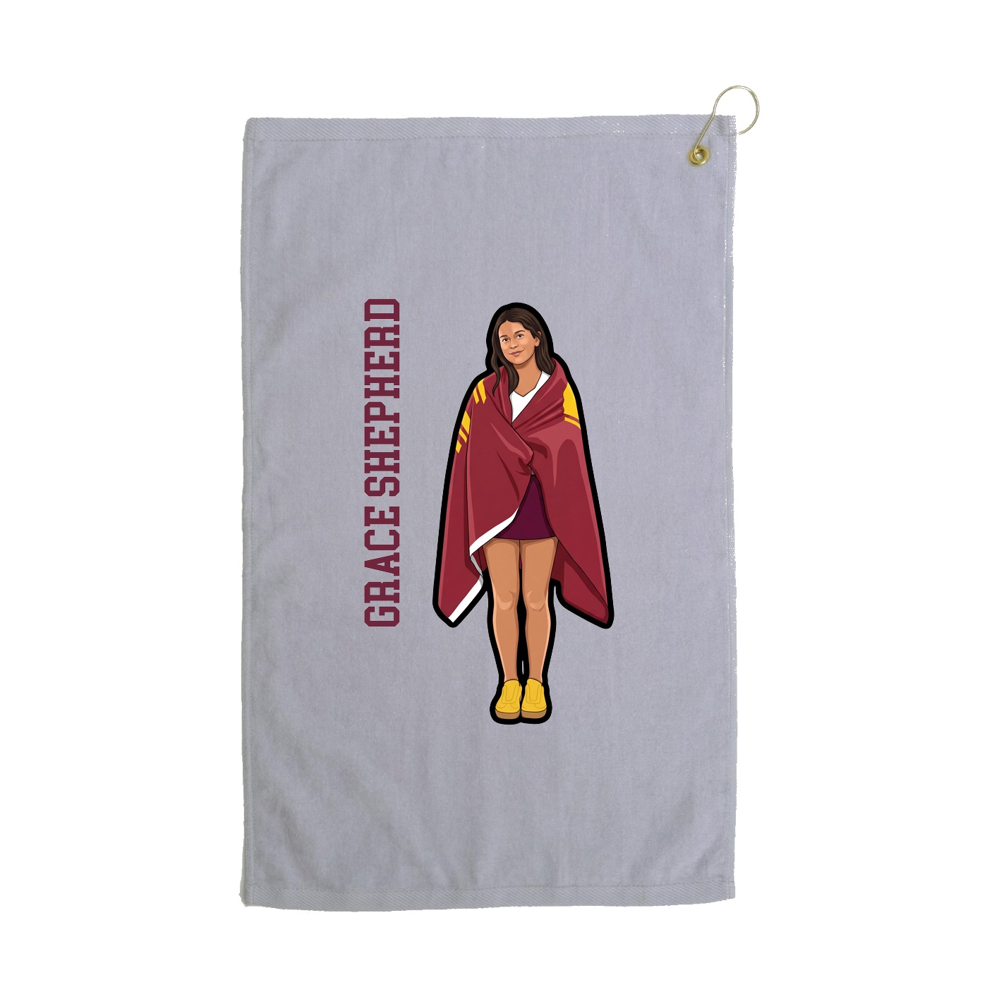 Terry Velour Golf Towel