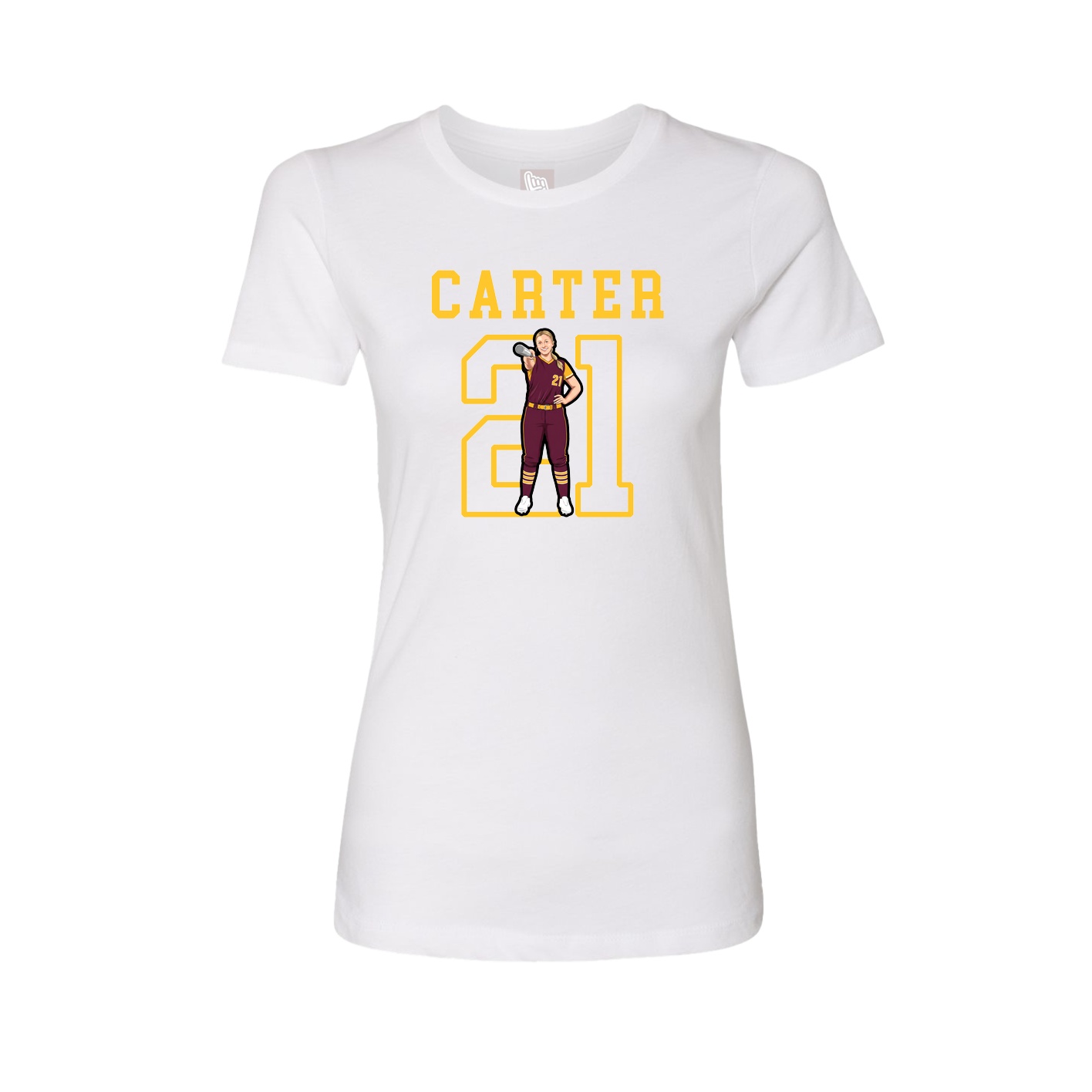 Fitted Women's Tee — Shirsey in White