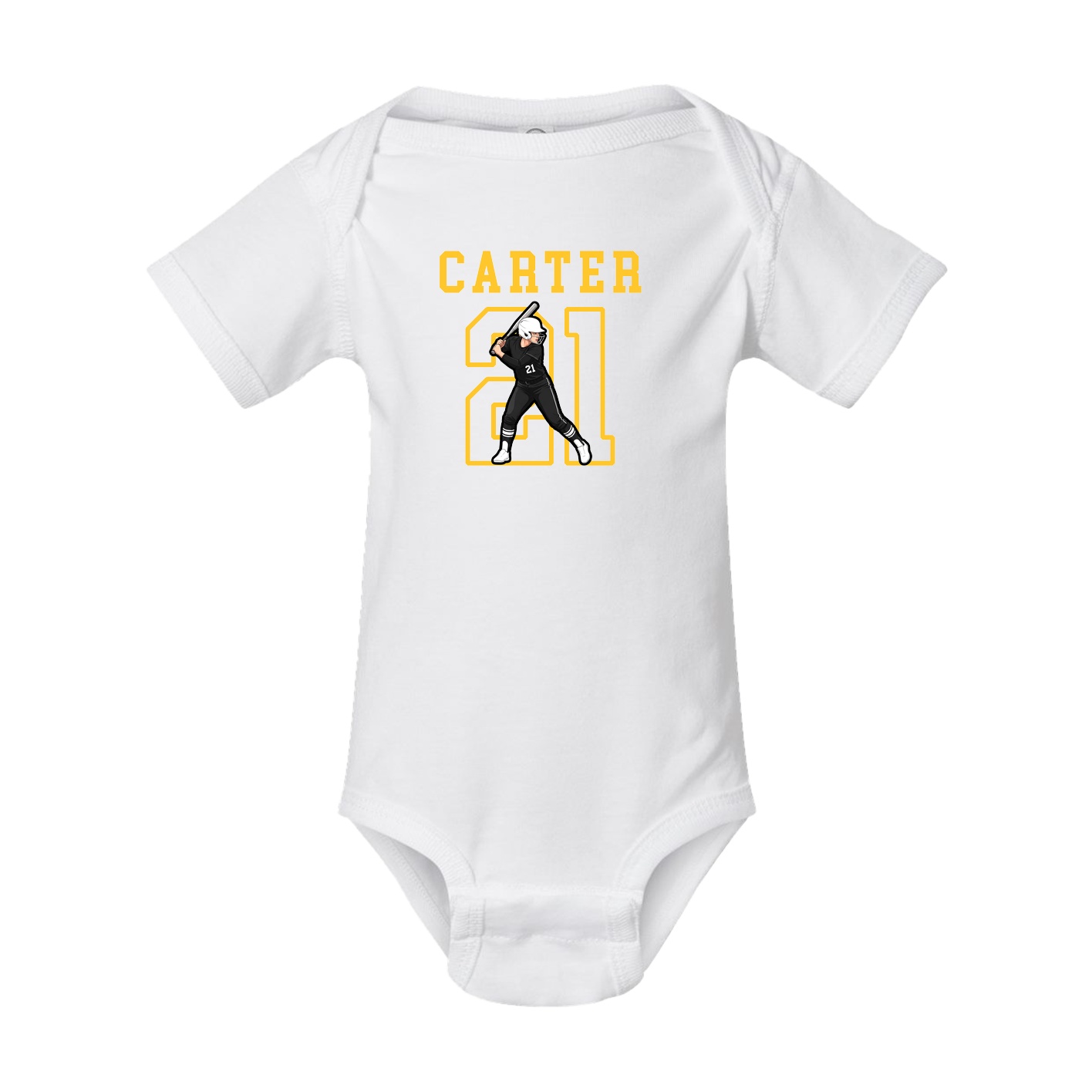 Baby Onesie — Shirsey in White