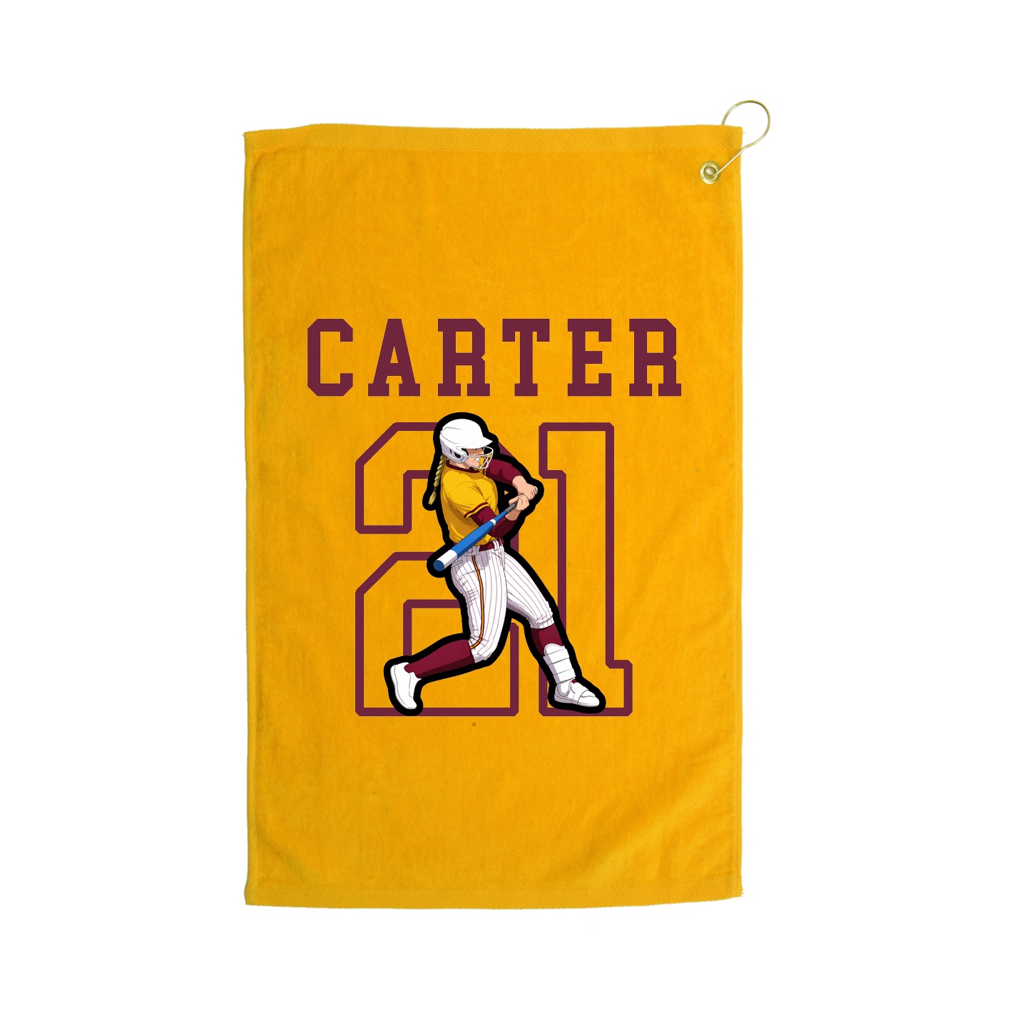 Golf Towel — Shirsey in Gold