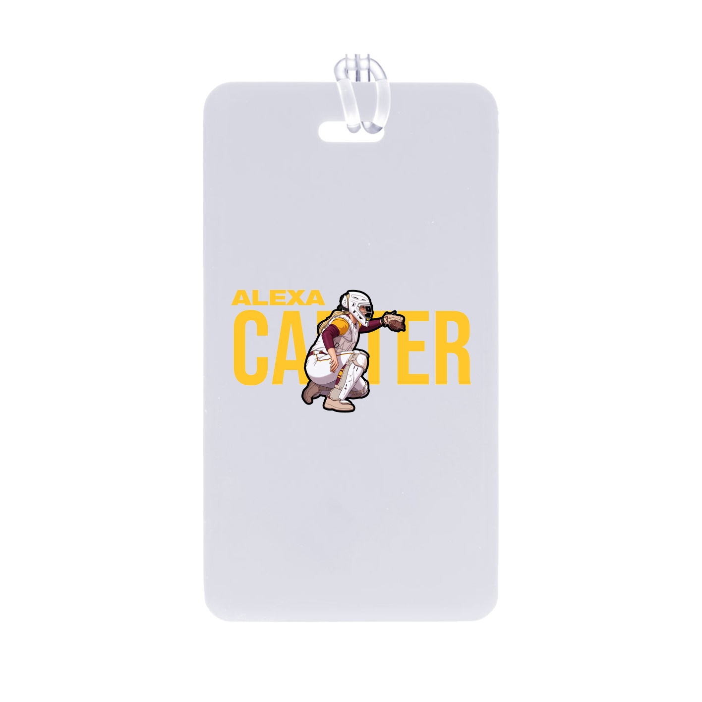 Bag Tag — Player Name in Classic