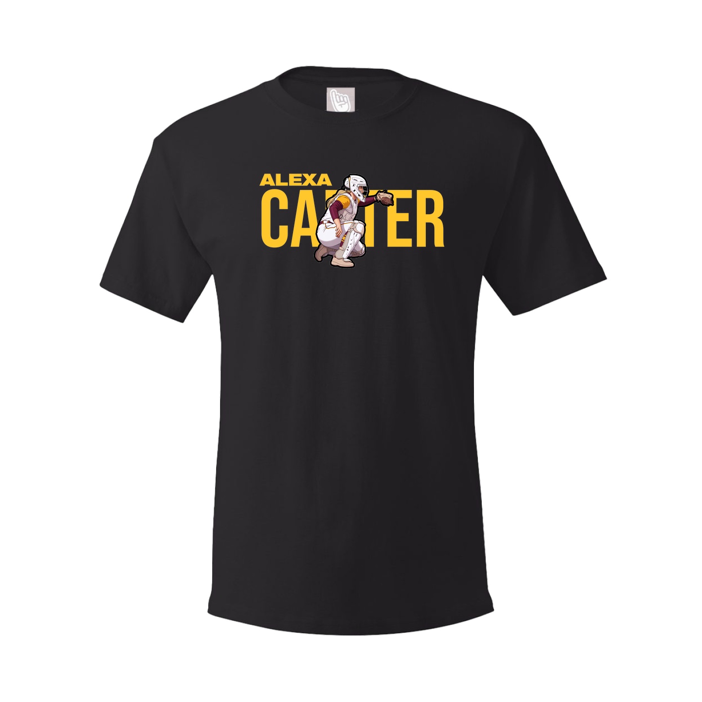 Youth Tee — Player Name in Black
