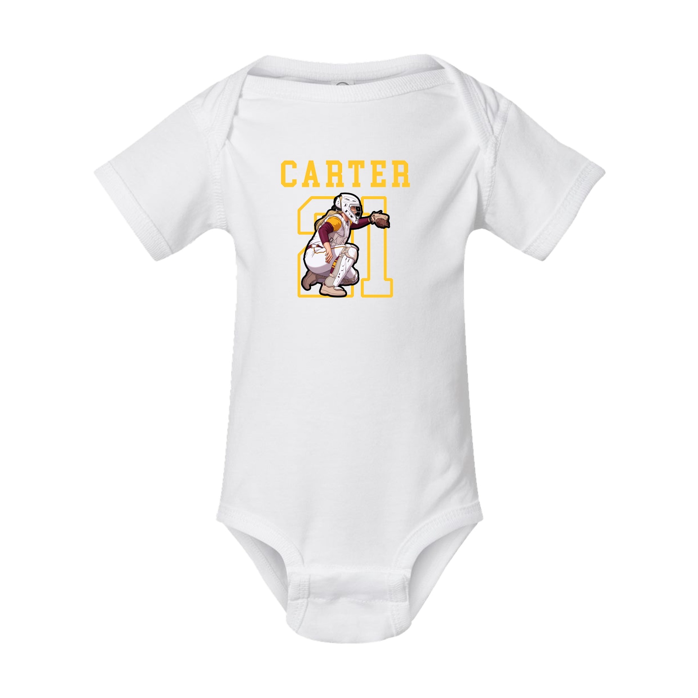Baby Onesie — Shirsey in White