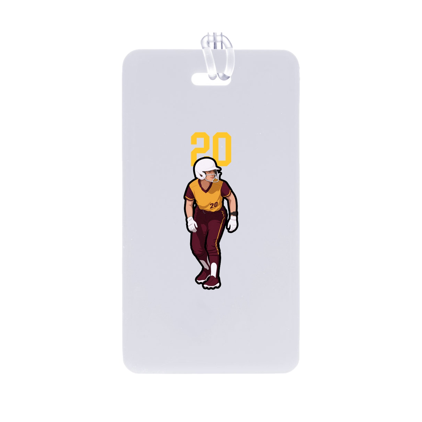 Bag Tag — Number Top in Classic