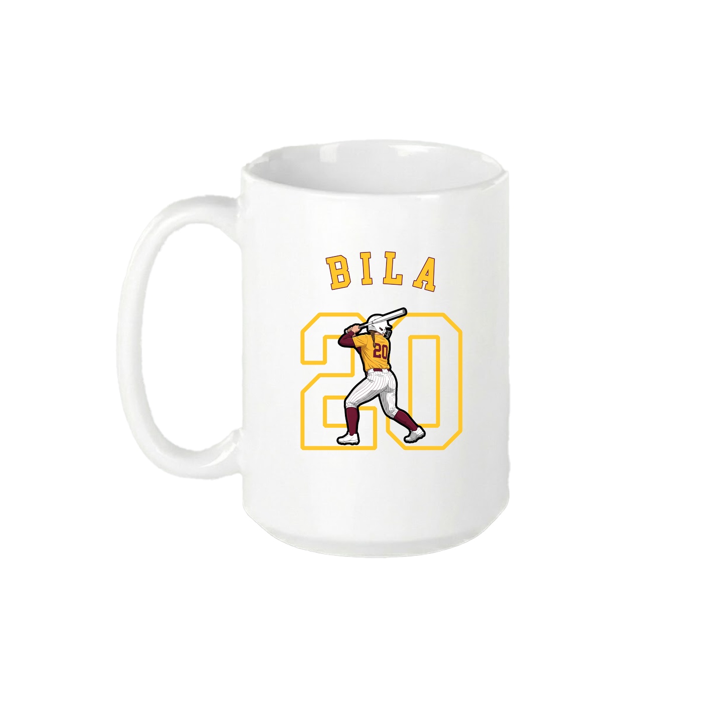 15oz Coffee Mug — Shirsey Arch in White