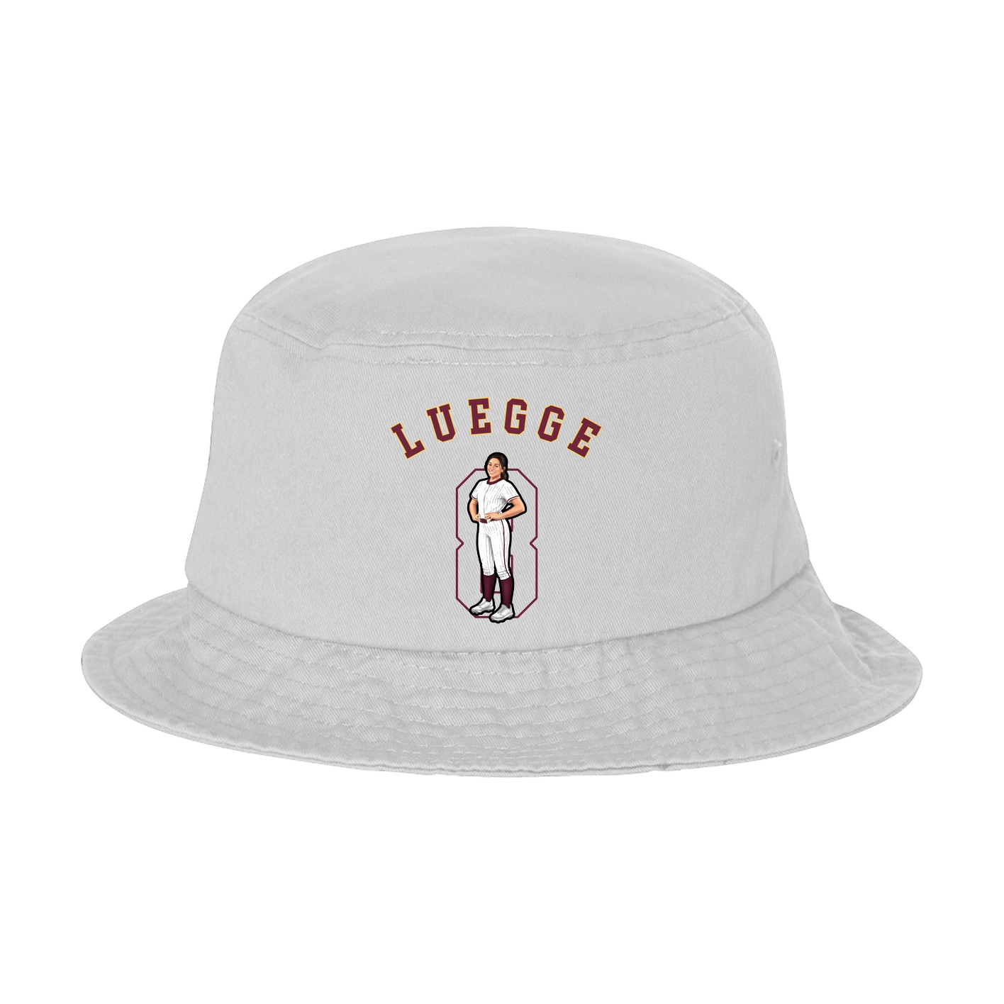 Bucket Cap — Shirsey Arch in White