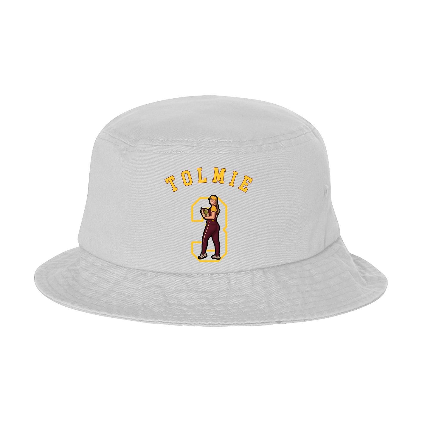 Bucket Cap — Shirsey Arch in White