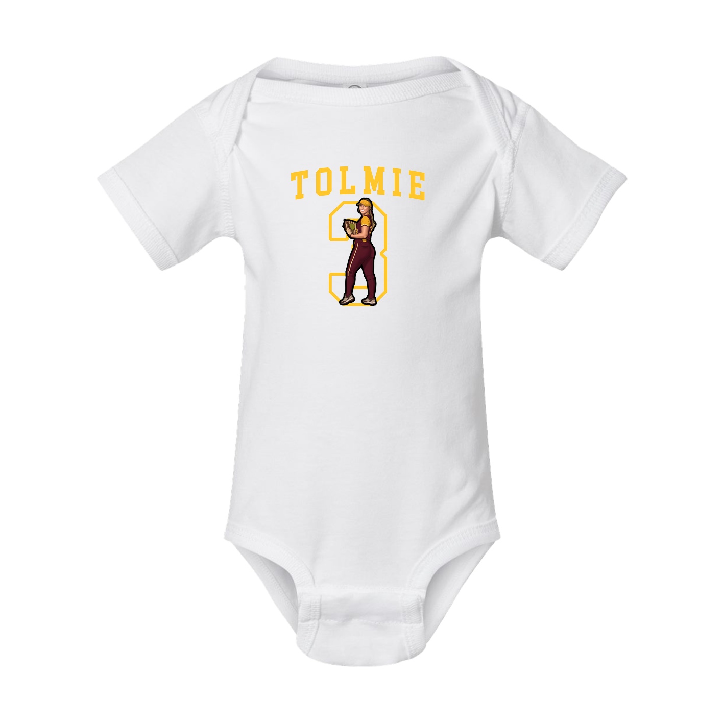 Baby Onesie — Shirsey in White