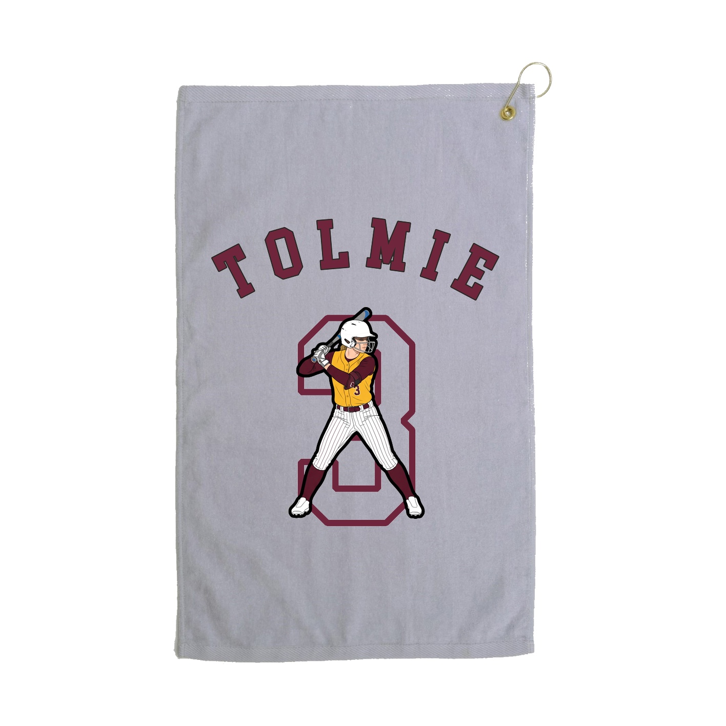 Golf Towel — Shirsey Arch in Grey