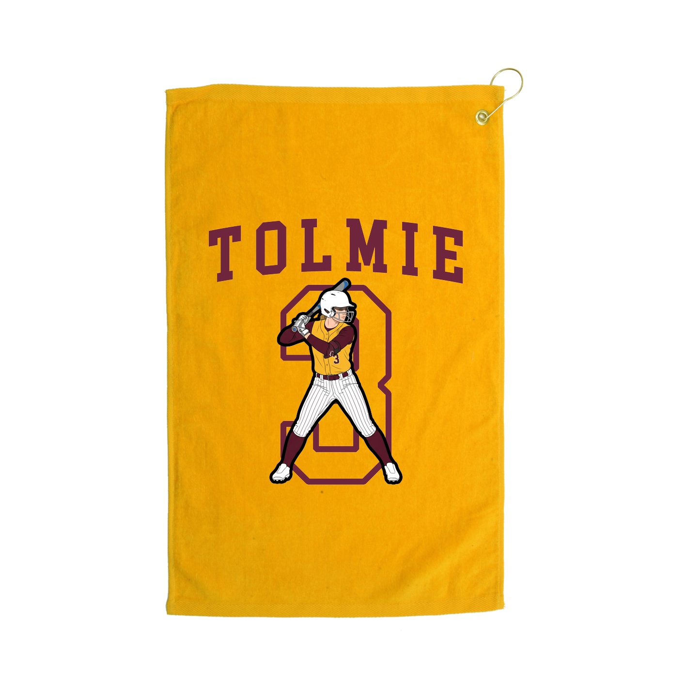 Golf Towel — Shirsey in Gold