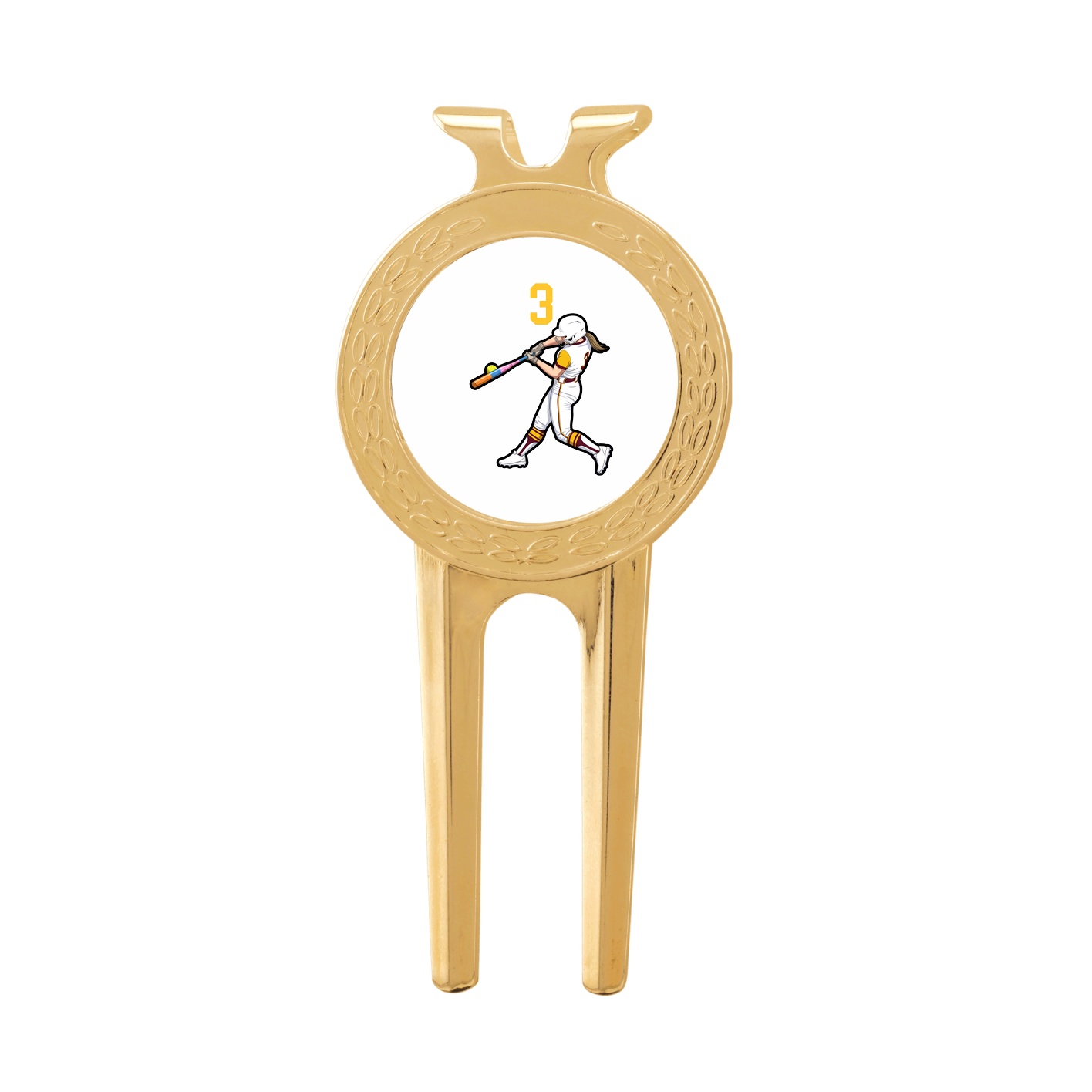 Divot Tool with Ball Marker — Number Top in Classic