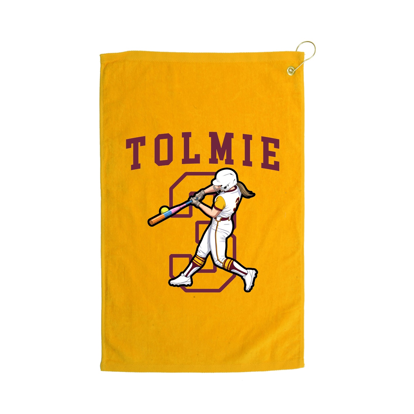 Golf Towel — Shirsey in Gold