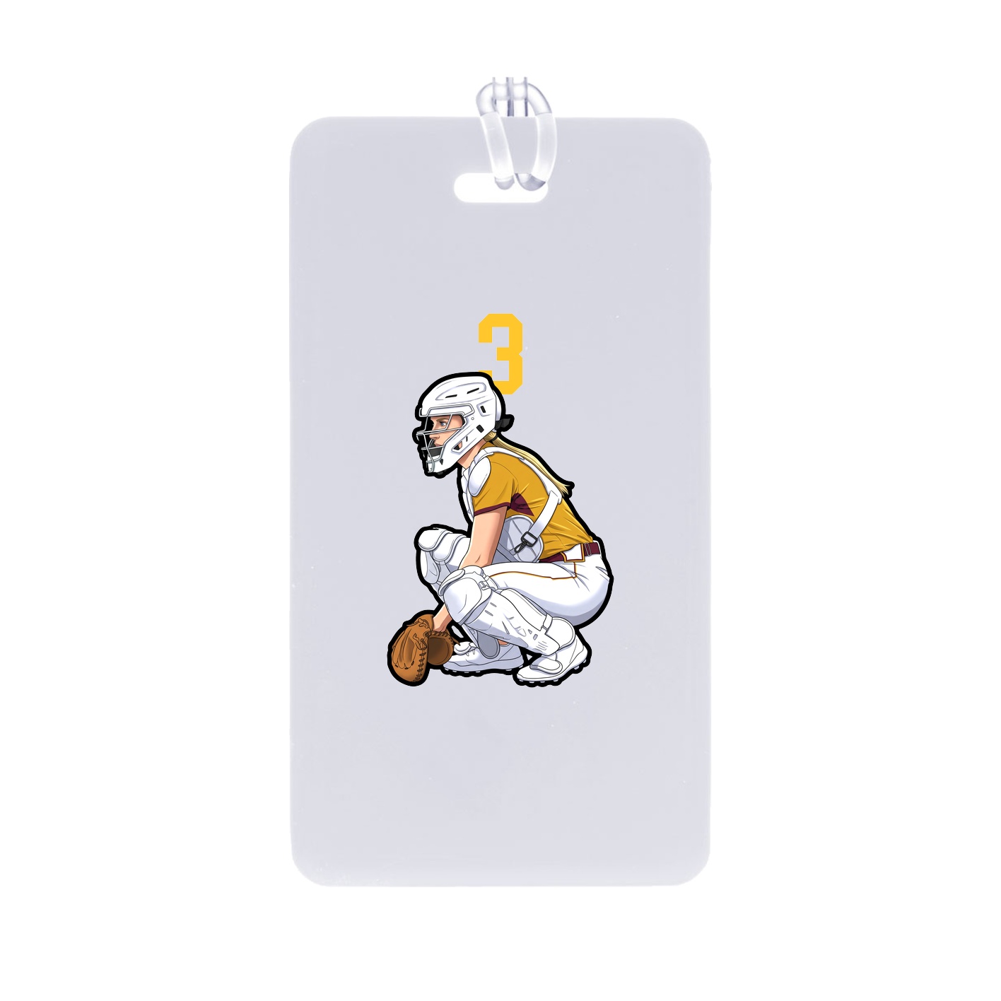 Bag Tag — Number Top in Classic