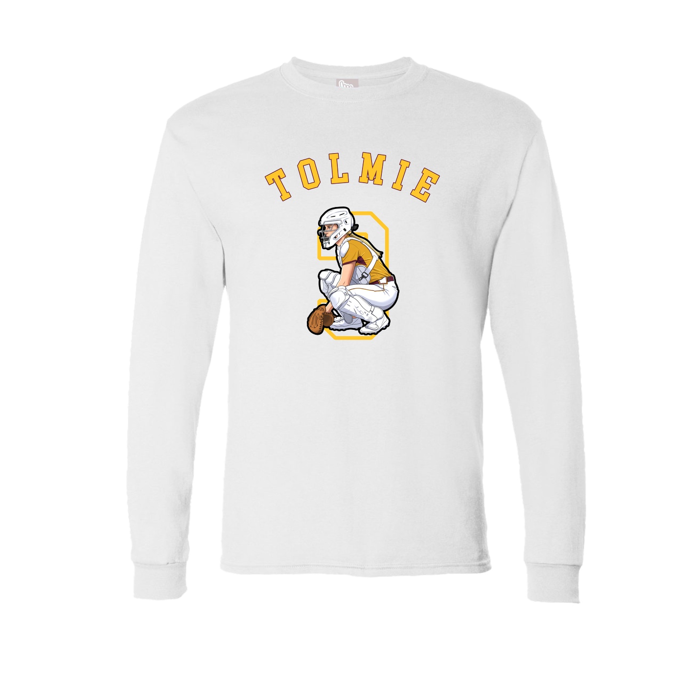 Long Sleeve Tee — Shirsey Arch in White