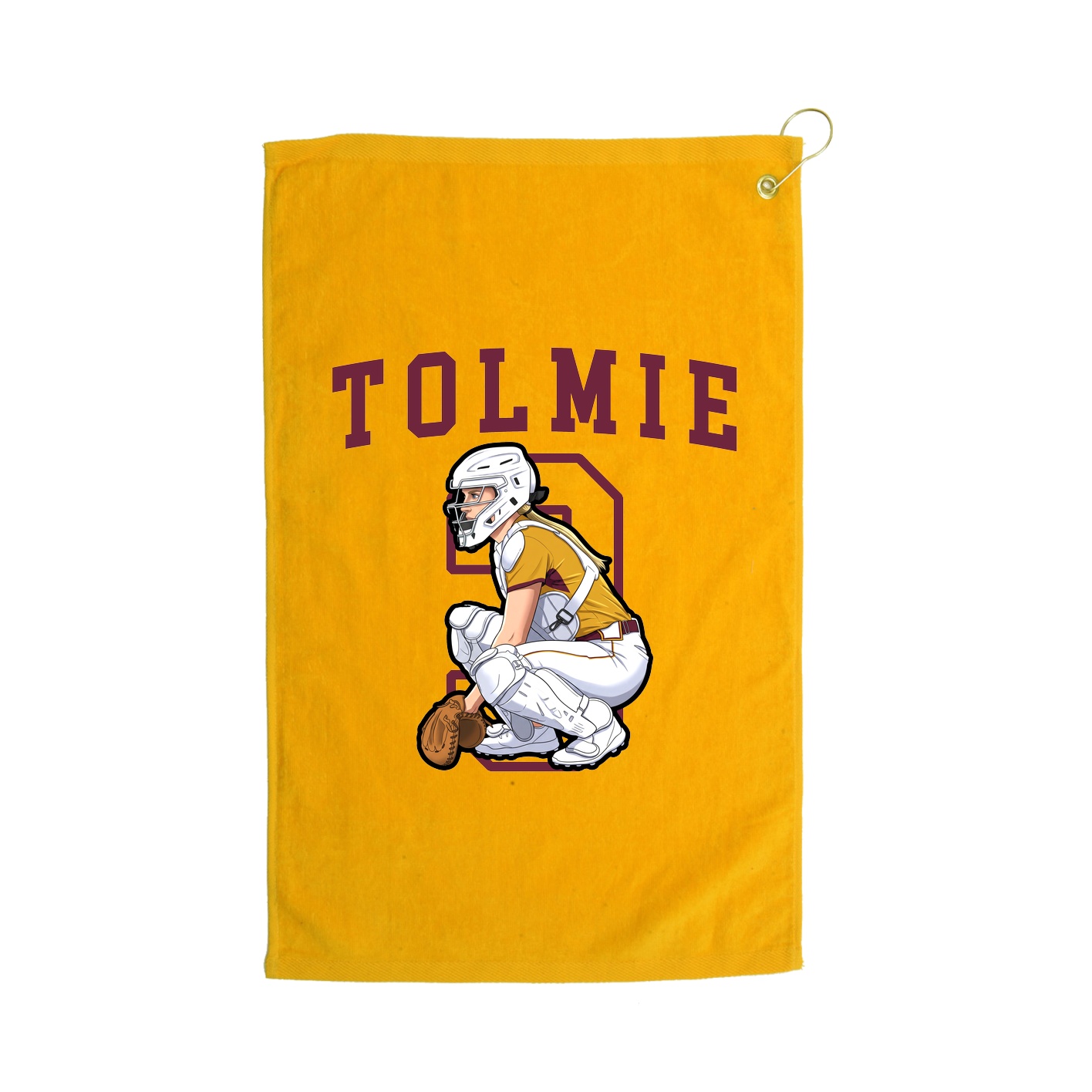Golf Towel — Shirsey in Gold
