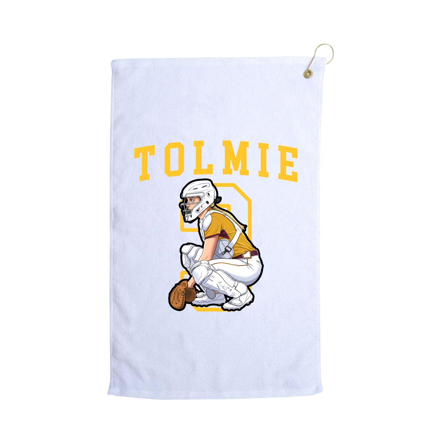 Golf Towel — Shirsey in White