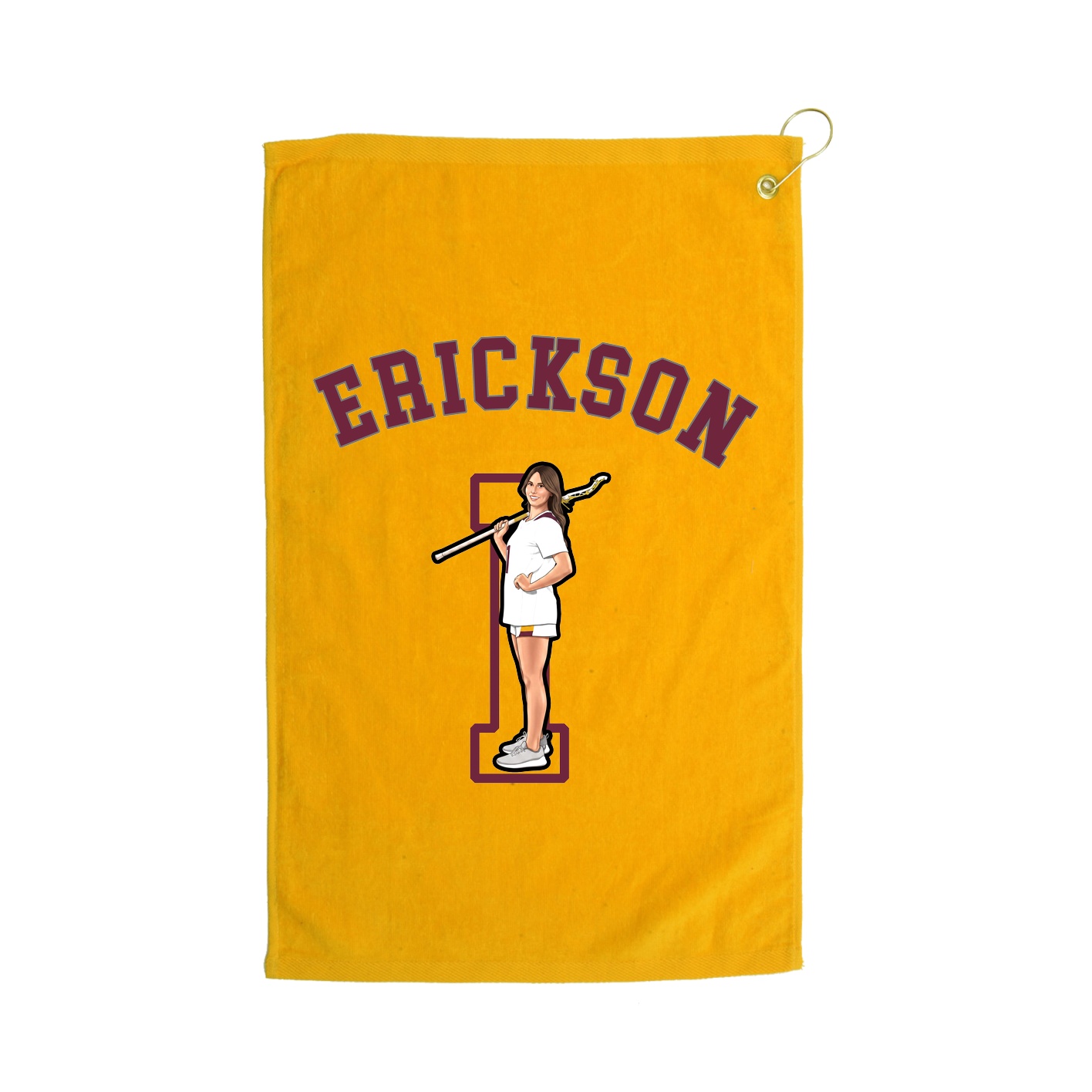 Golf Towel — Shirsey Arch in Gold