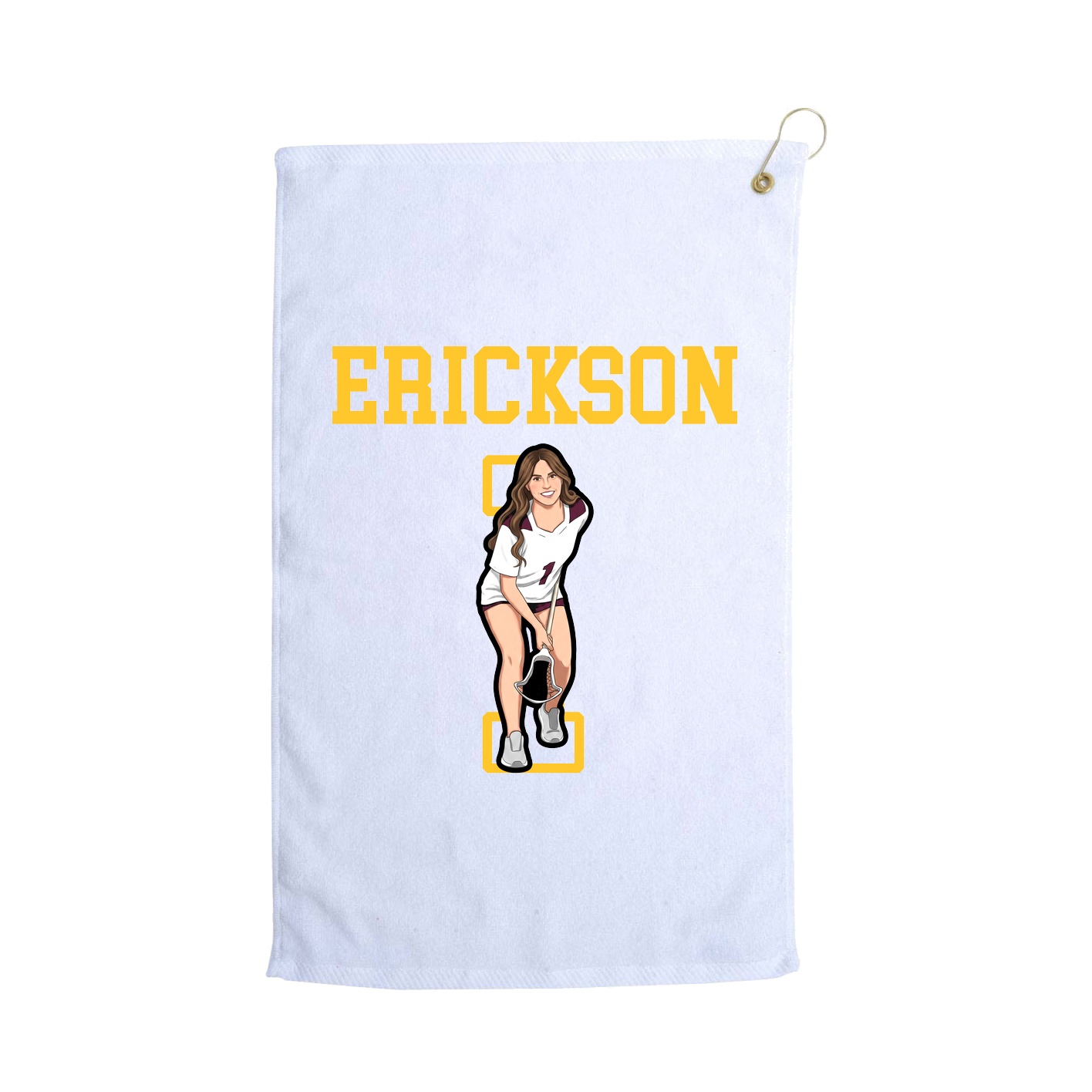Golf Towel — Shirsey in White