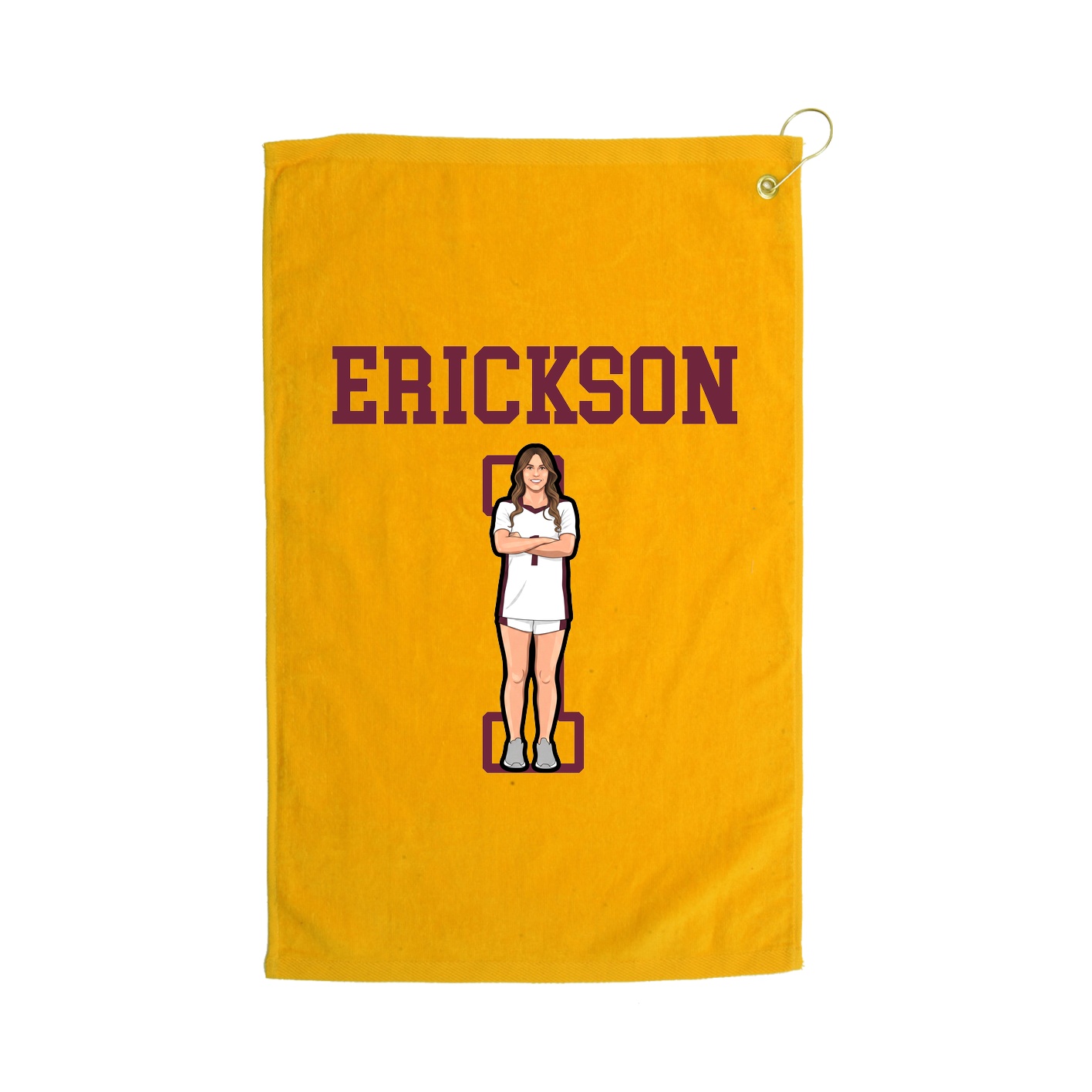 Golf Towel — Shirsey in Gold