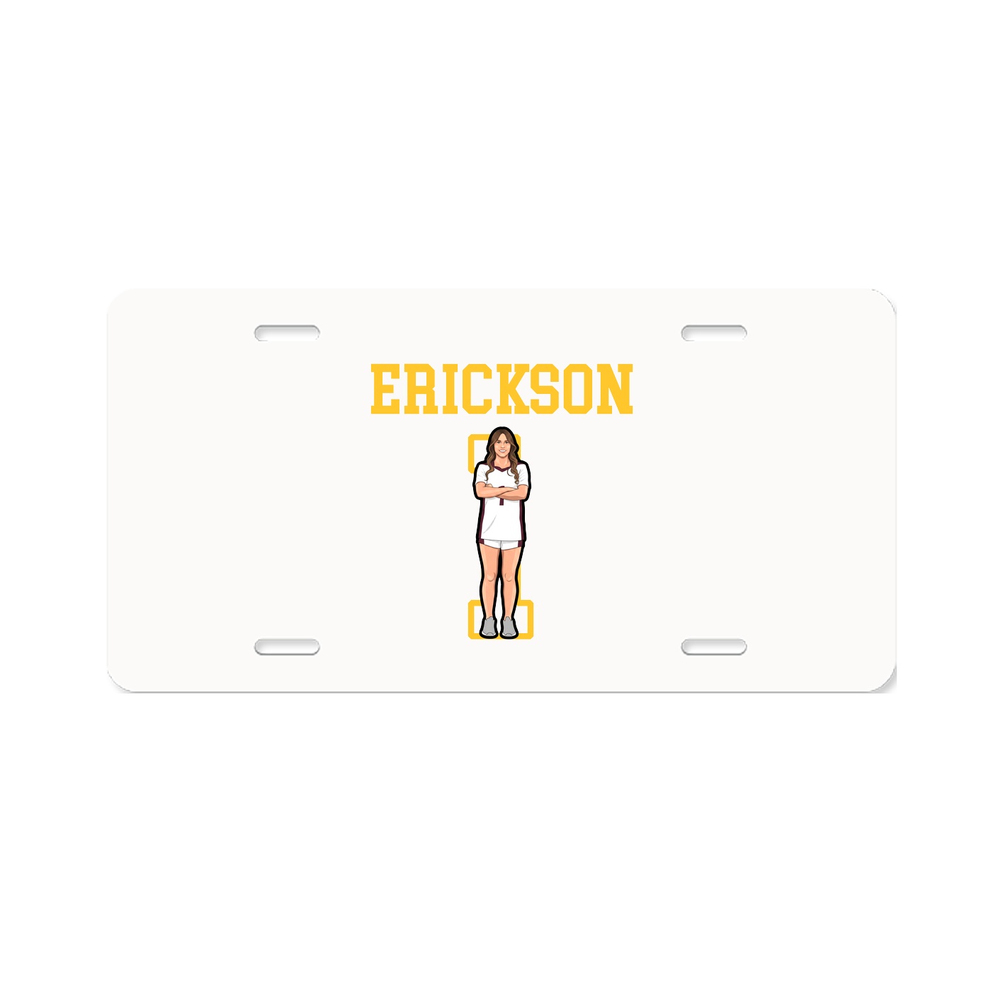 License Plate — Shirsey in Classic