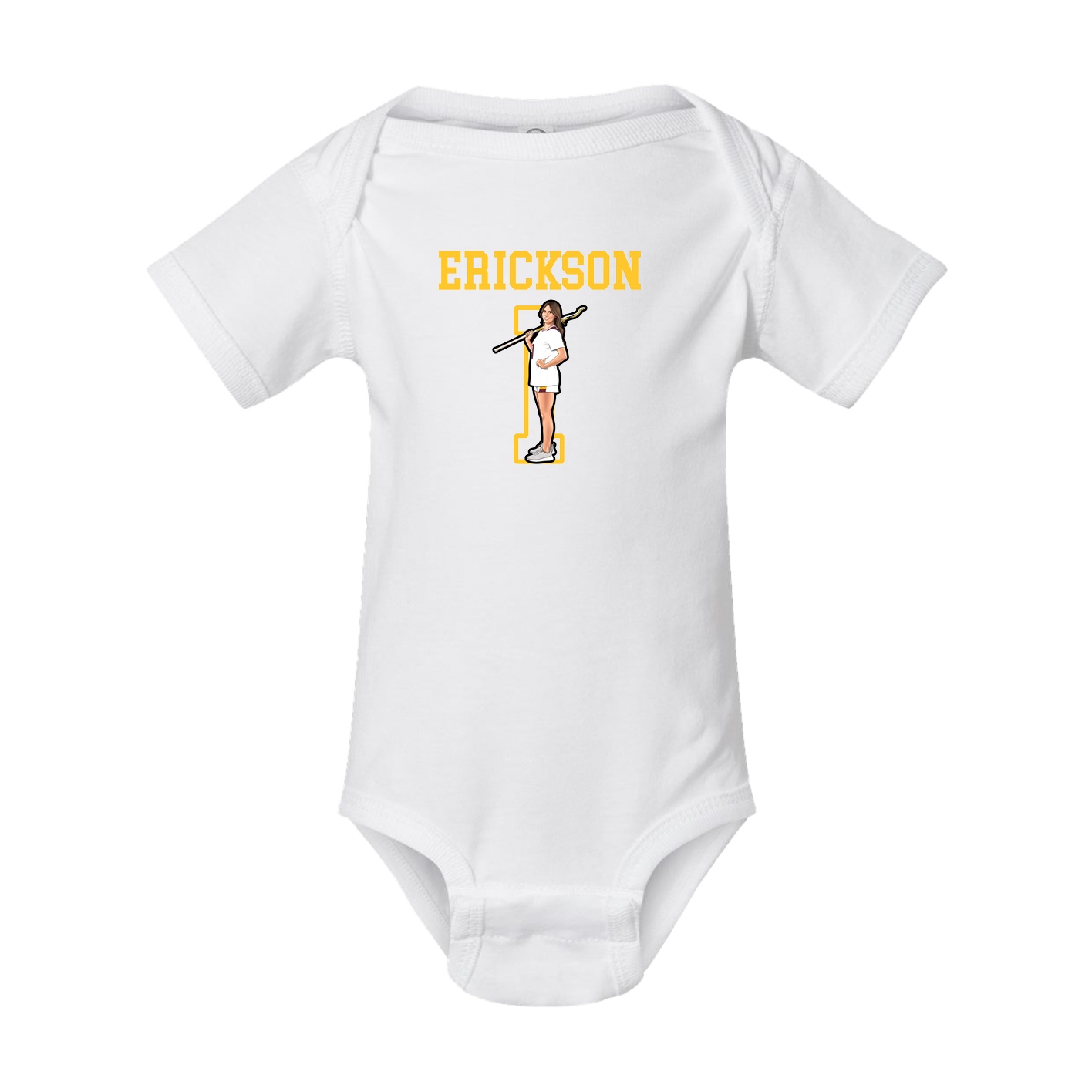 Baby Onesie — Shirsey in White