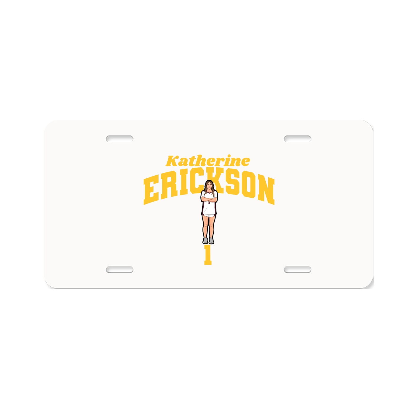 License Plate — Signature Arch in Classic