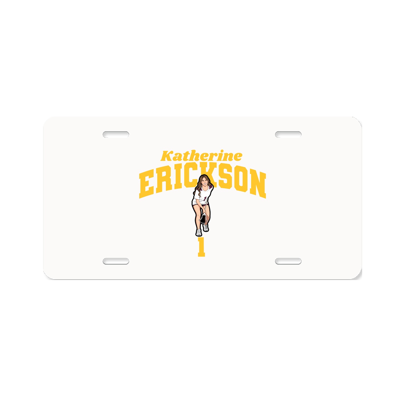 License Plate — Signature Arch in Classic