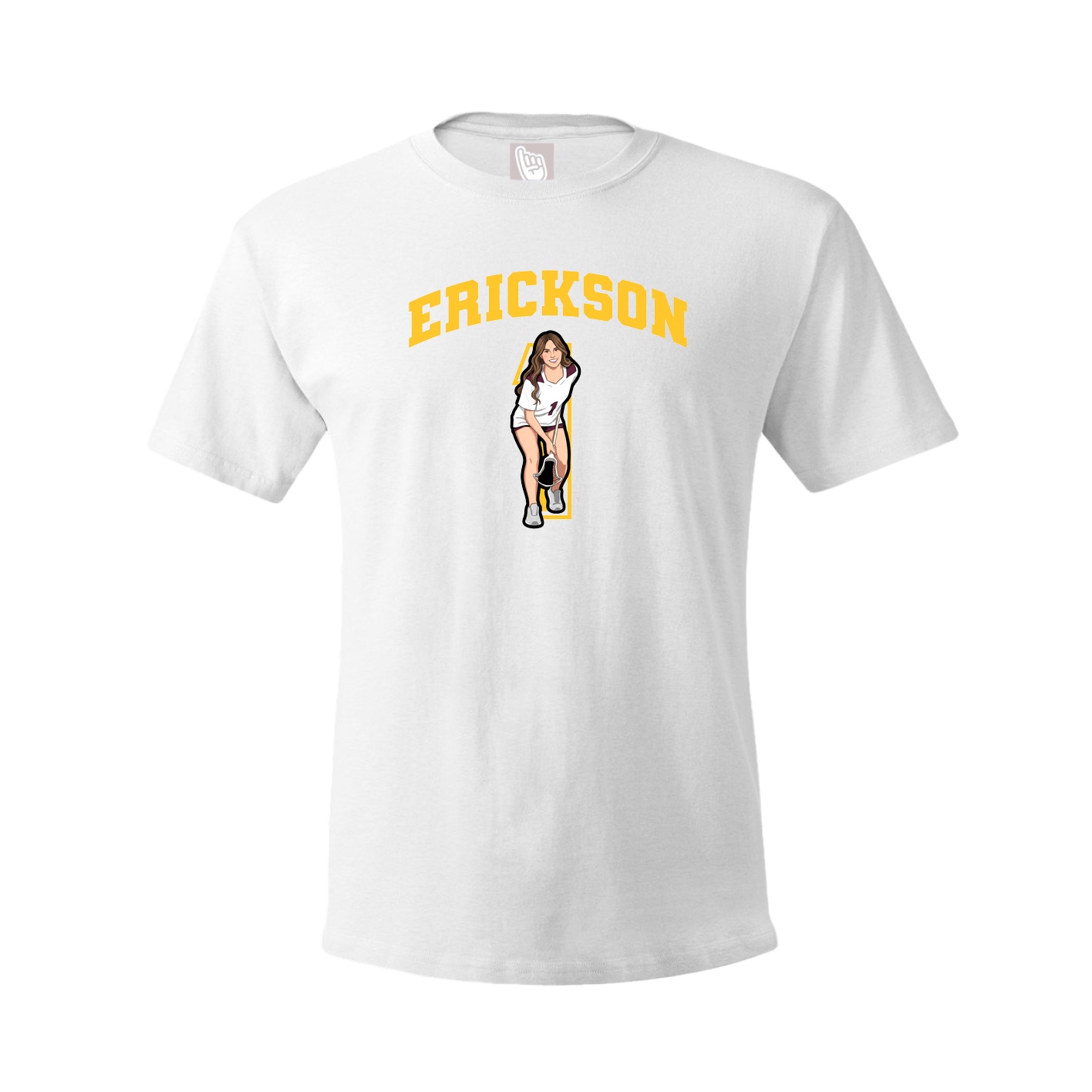 Tee — Number in White