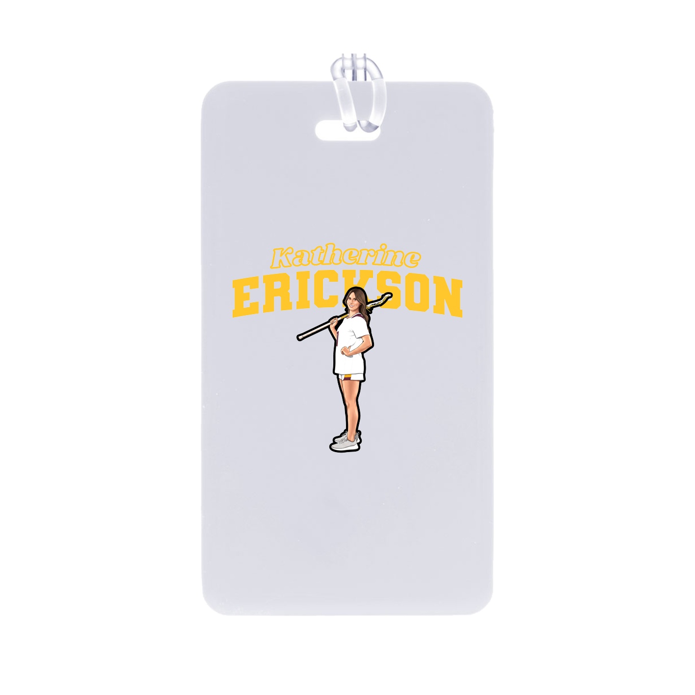 Bag Tag — Name Arch in Classic