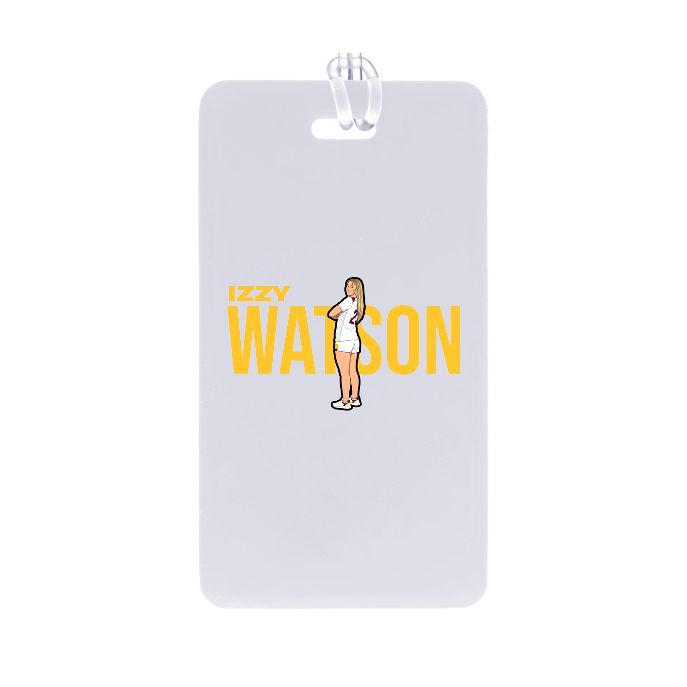 Bag Tag — Player Name in Classic