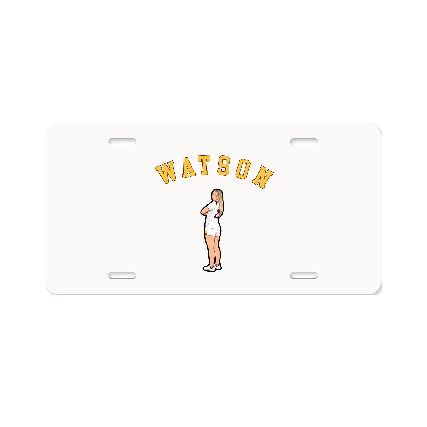 License Plate — Shirsey Arch in Classic