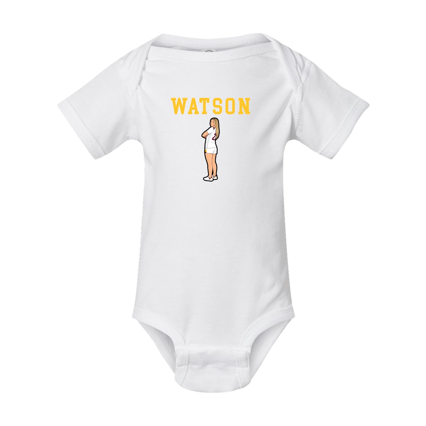 Baby Onesie — Shirsey in White