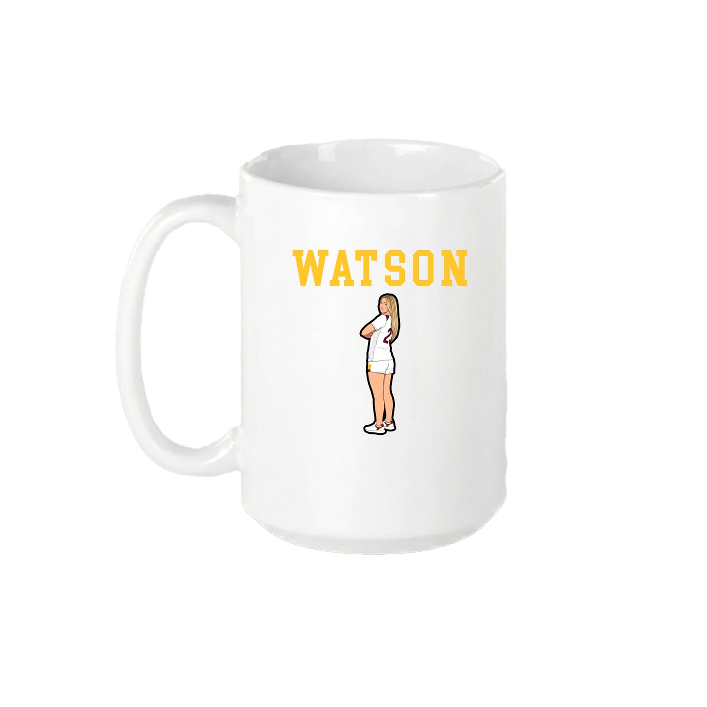 15oz Coffee Mug — Shirsey in White