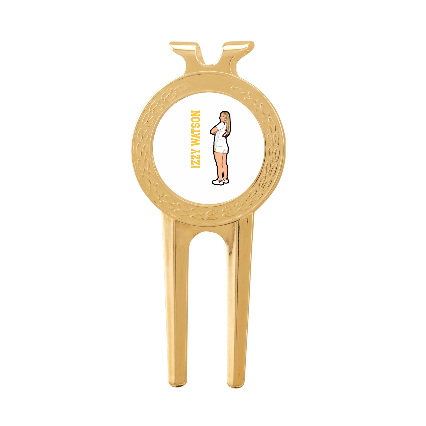 Divot Tool with Ball Marker — Name Vertical in Classic