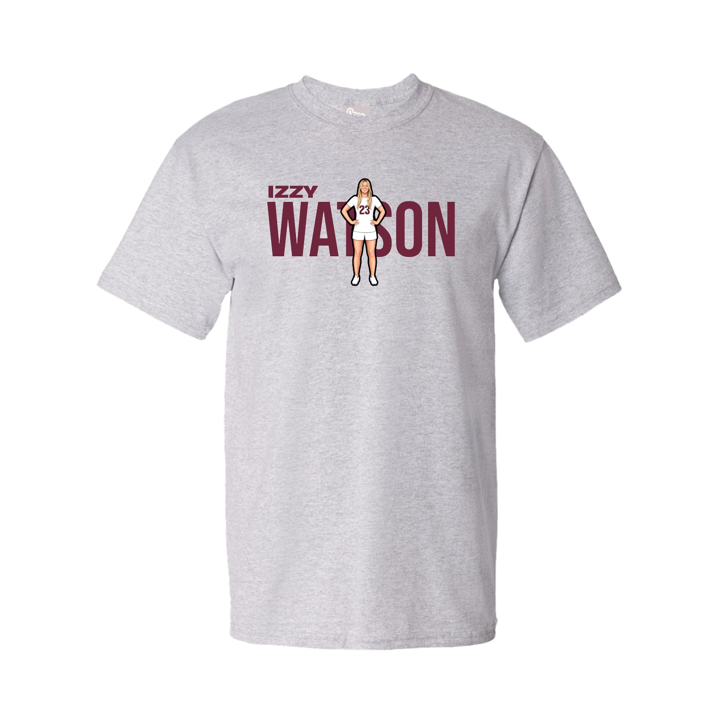 Tee — Player Name in Grey