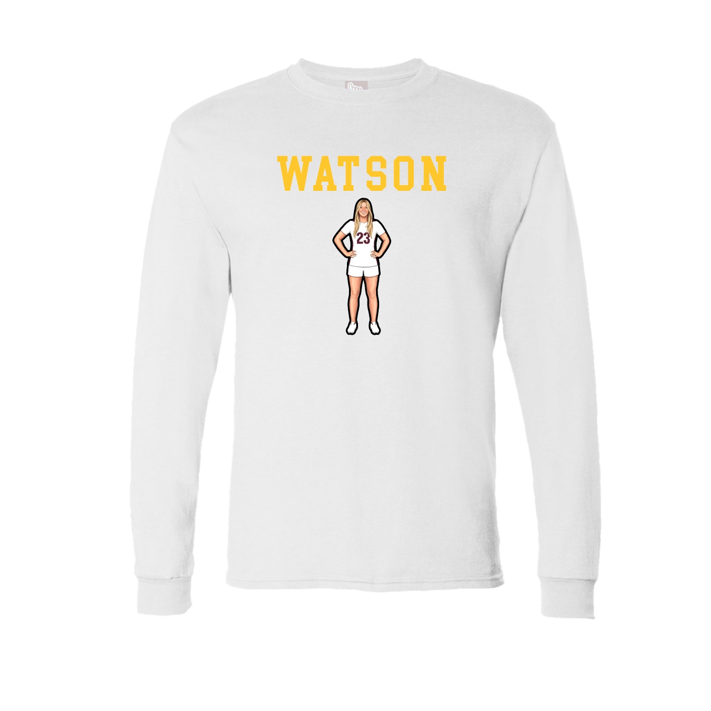 Long Sleeve Tee — Shirsey in White