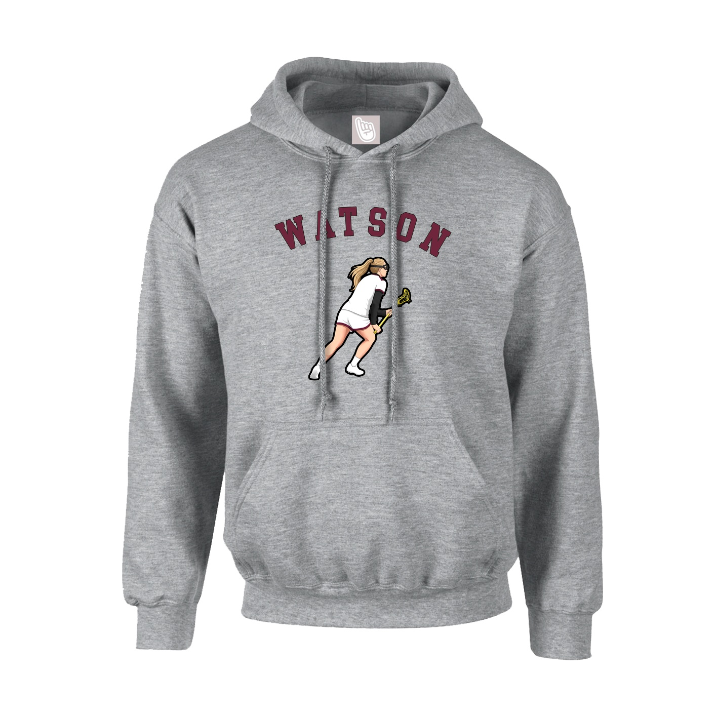Hoodie — Shirsey Arch in Grey