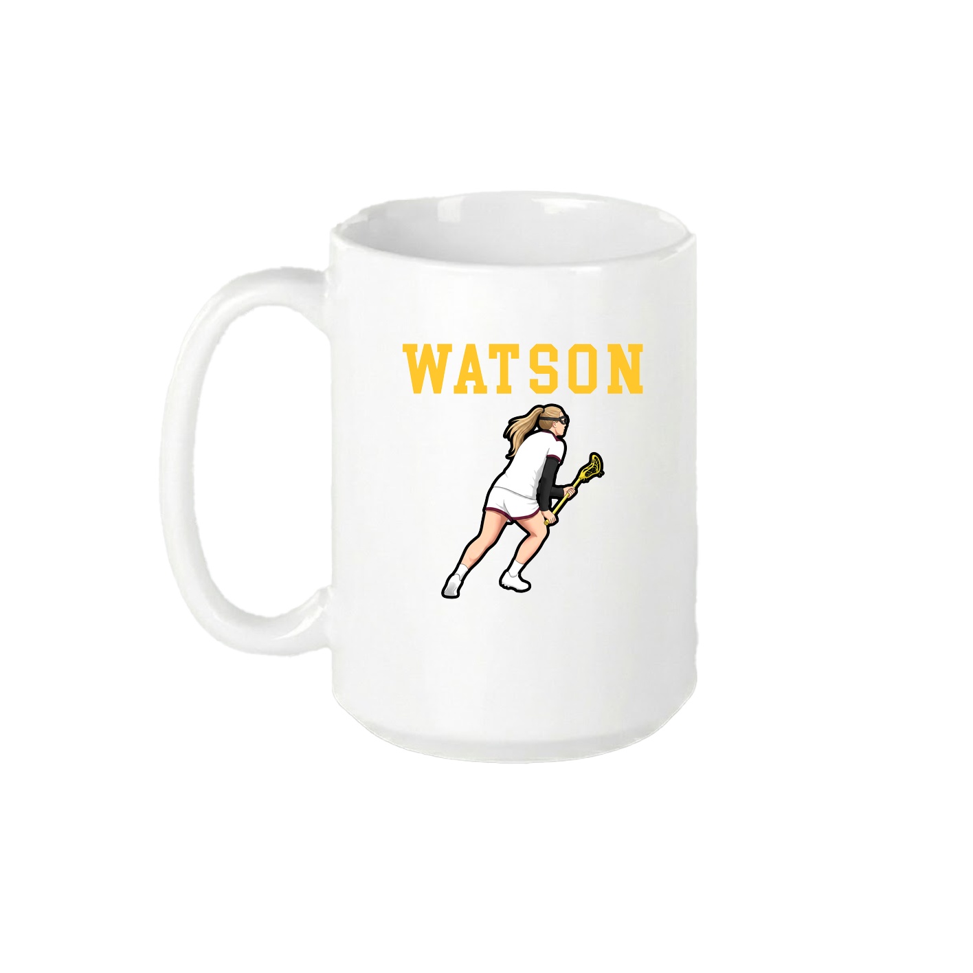 15oz Coffee Mug — Shirsey in White