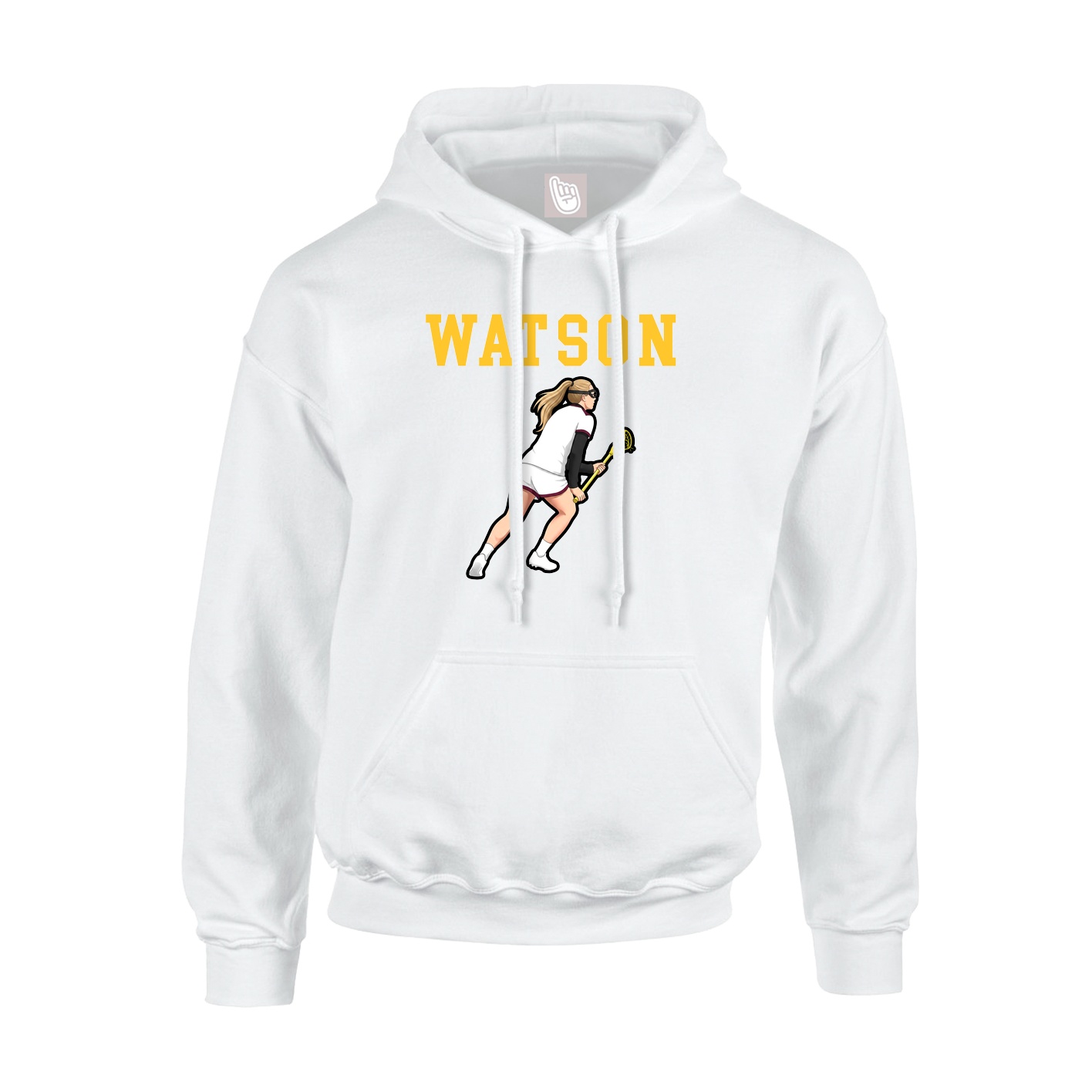 Youth Hoodie — Shirsey in White
