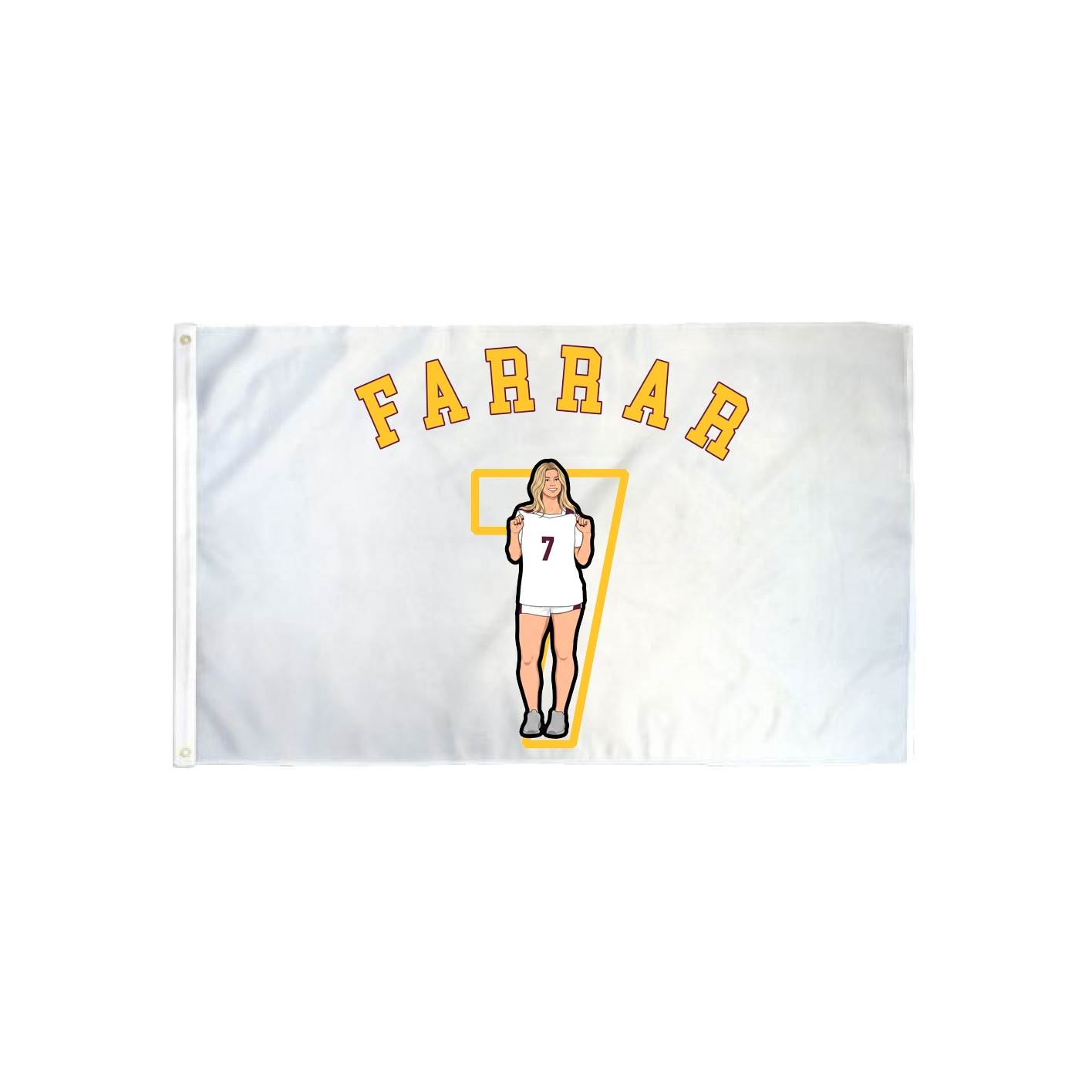 3x5 Flag — Shirsey Arch in Classic