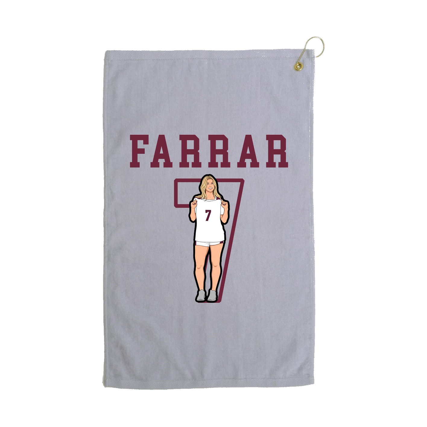 Golf Towel — Shirsey in Grey