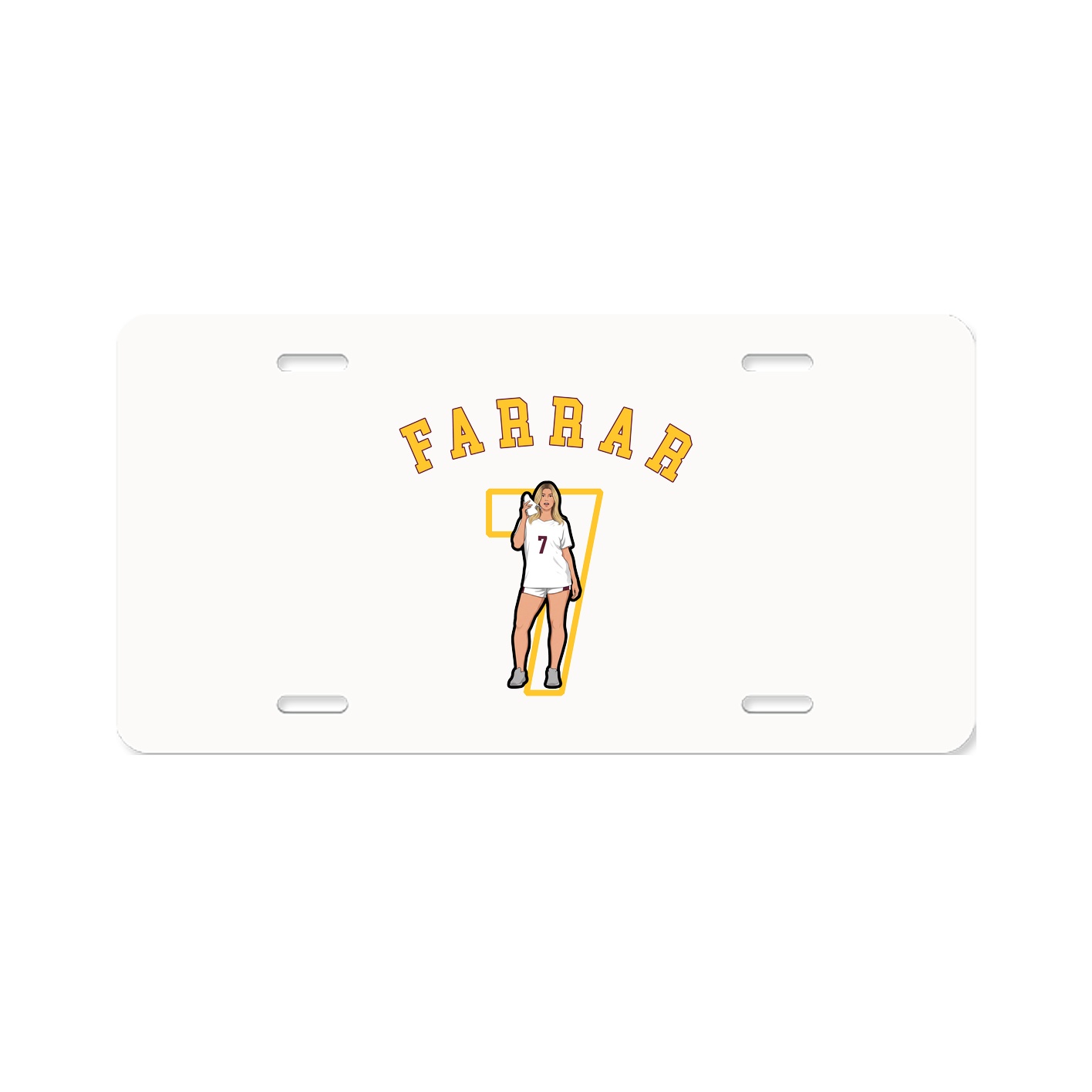 License Plate — Shirsey Arch in Classic