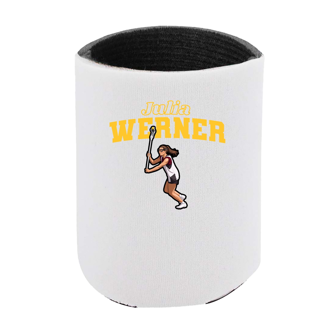 Can Holder — Name Arch in White