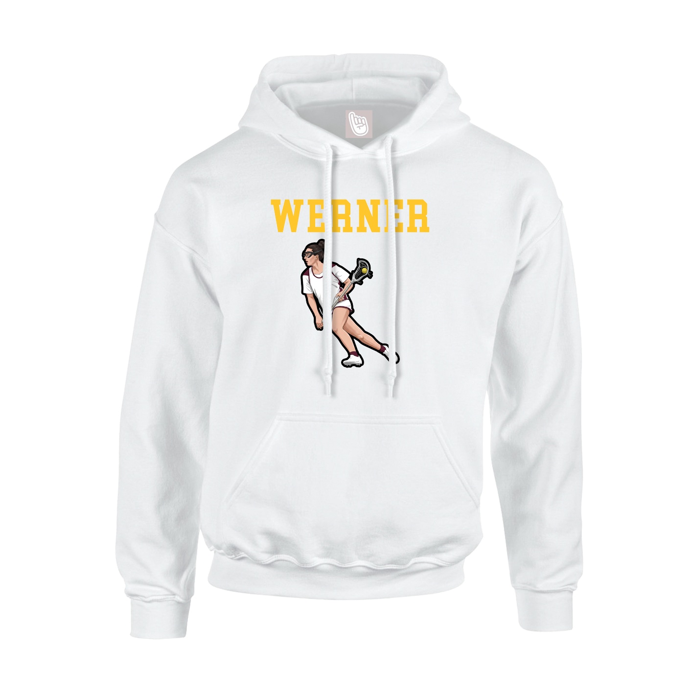 Youth Hoodie — Shirsey in White