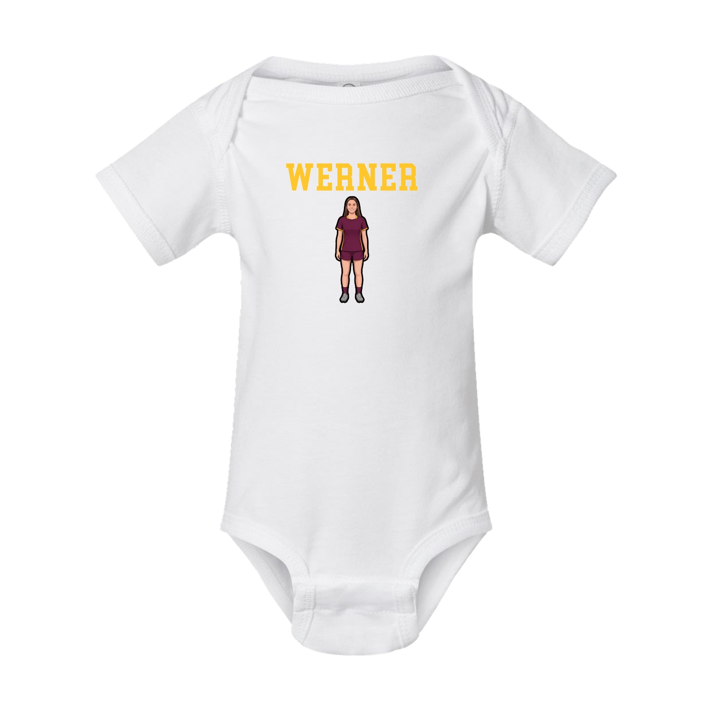 Baby Onesie — Shirsey in White
