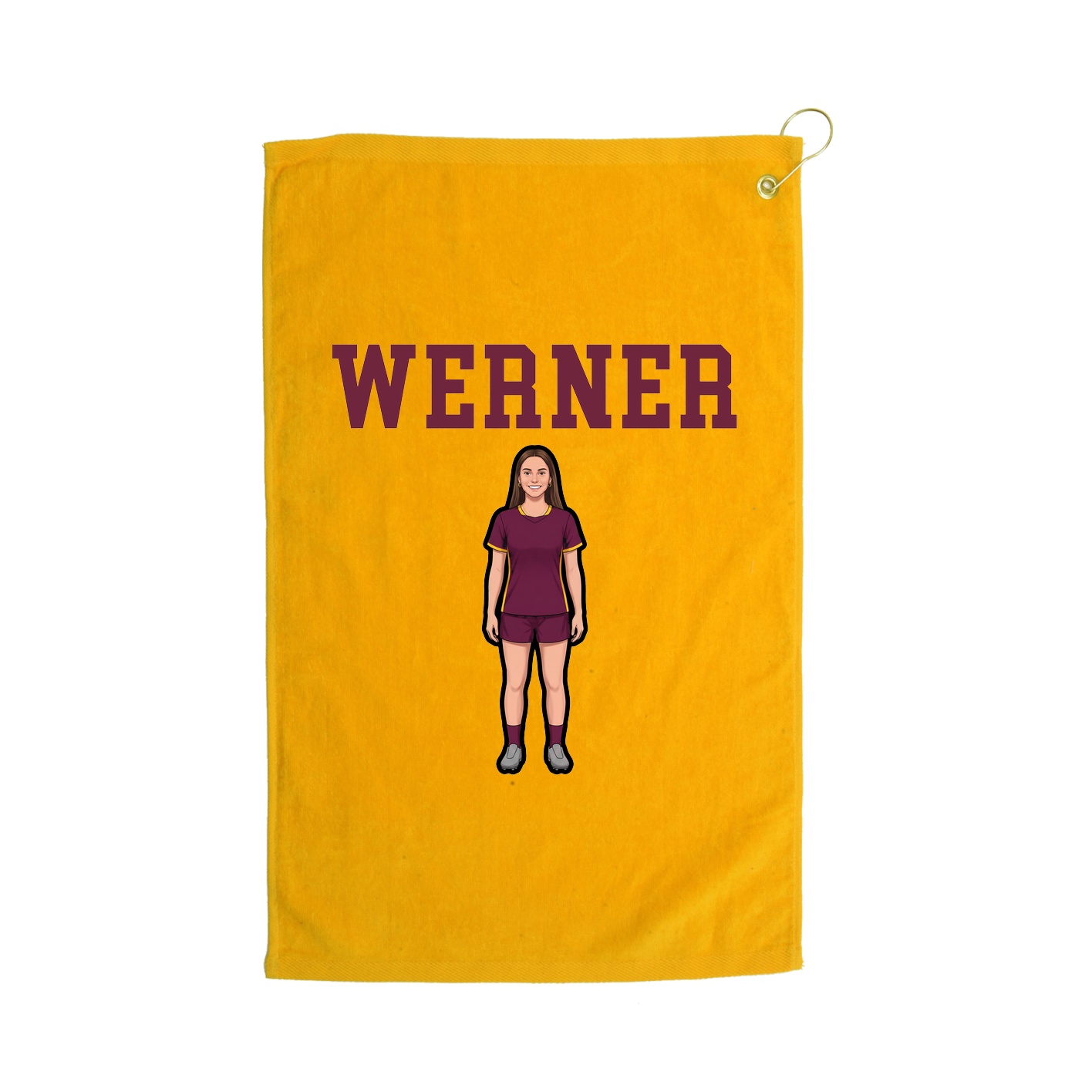 Golf Towel — Shirsey in Gold