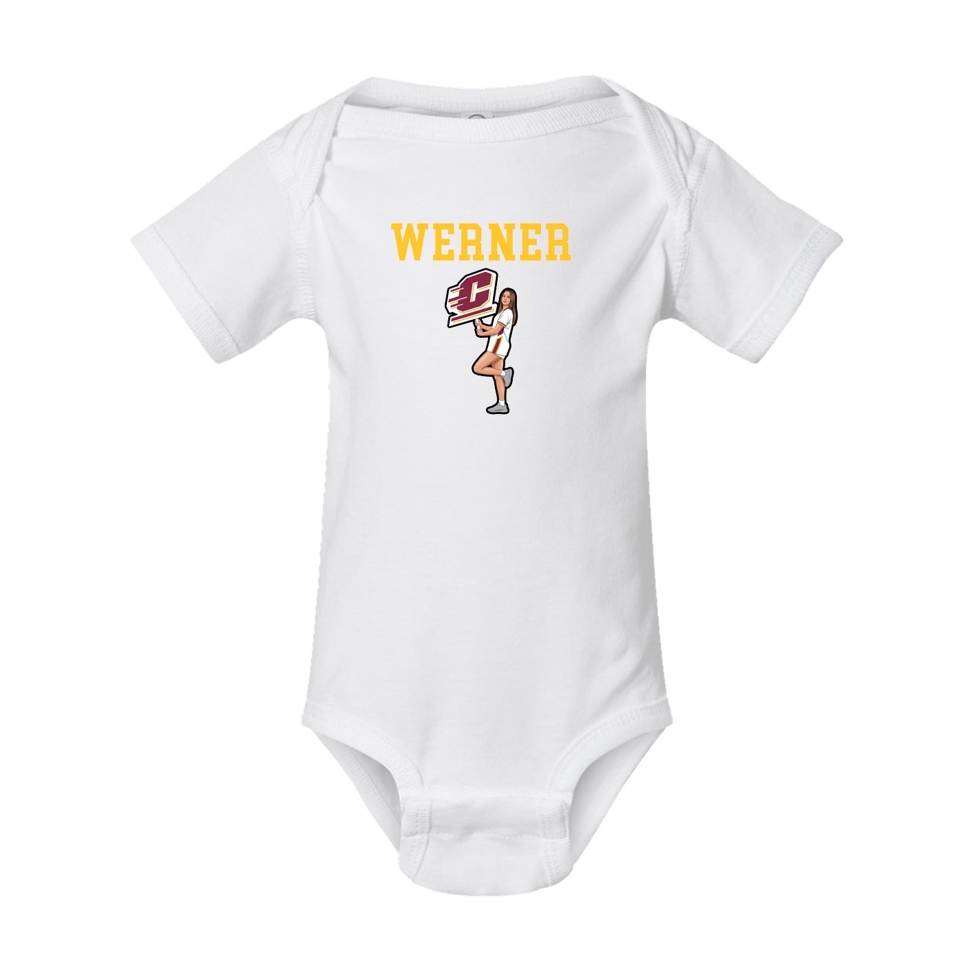 Baby Onesie — Shirsey in White