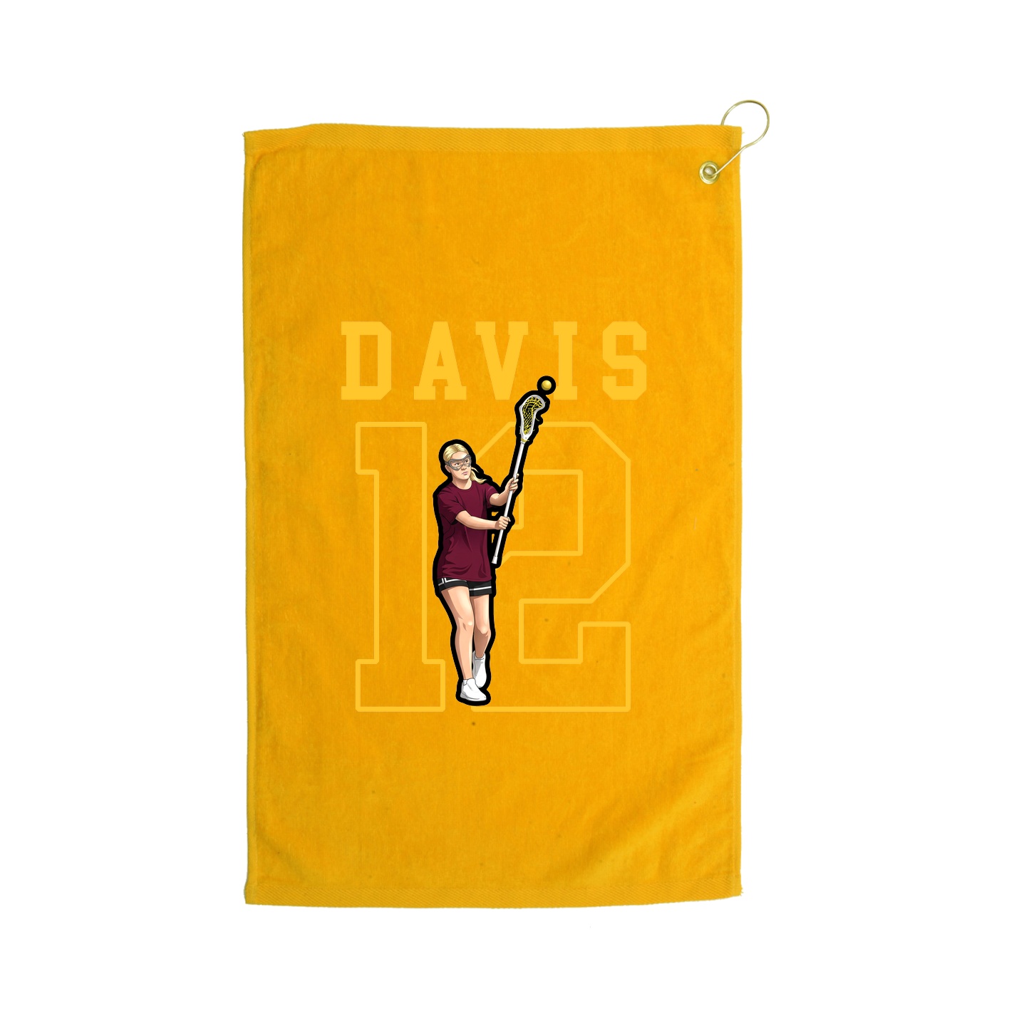 Golf Towel — Shirsey in Gold